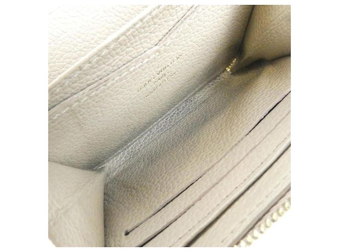 Louis Vuitton Monogram Empreinte Zippy Coin Purse Grigio - vista 7