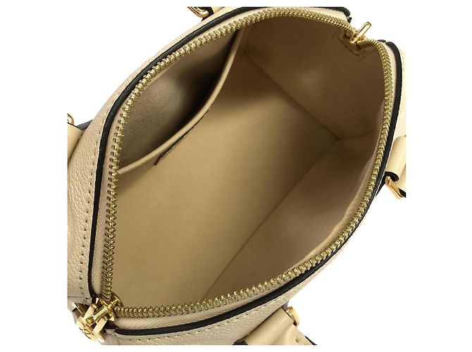 Louis Vuitton Monogram Empreinte Speedy Bandoulière Tasche Beige - Ansicht 8