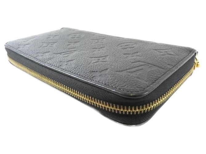 Louis Vuitton Monogram Empreinte Zippy Wallet Black - view 2