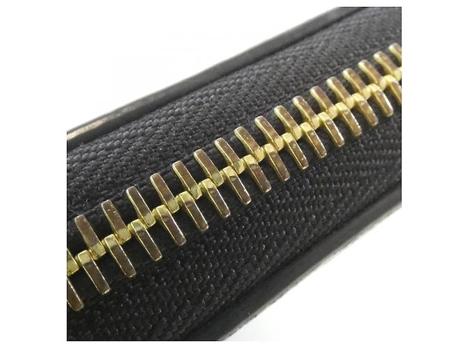 Louis Vuitton Monogram Empreinte Zippy Wallet Black - view 6