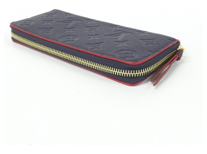 Louis Vuitton Monogram Empreinte Portefeuille Clemence Wallet Rot - Ansicht 2