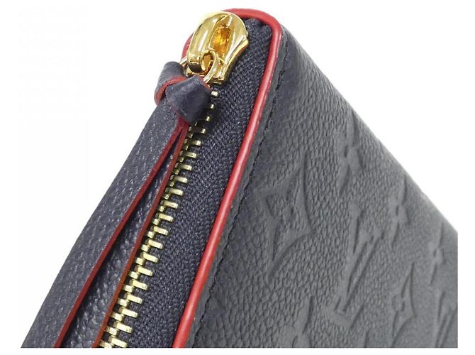 Louis Vuitton Monogram Empreinte Portefeuille Clemence Wallet Rot - Ansicht 3