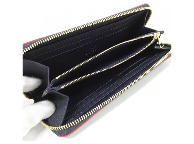 Louis Vuitton Monogram Empreinte Portefeuille Clemence Wallet Rot - Ansicht 4
