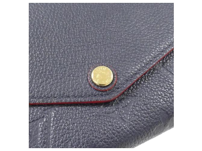 Louis Vuitton Monogram Empreinte Portefeuille Sarah Wallet Vermelho - vista 6