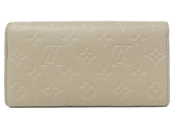 Louis Vuitton Monogram Empreinte Portefeuille Sarah Wallet Grey - view 2