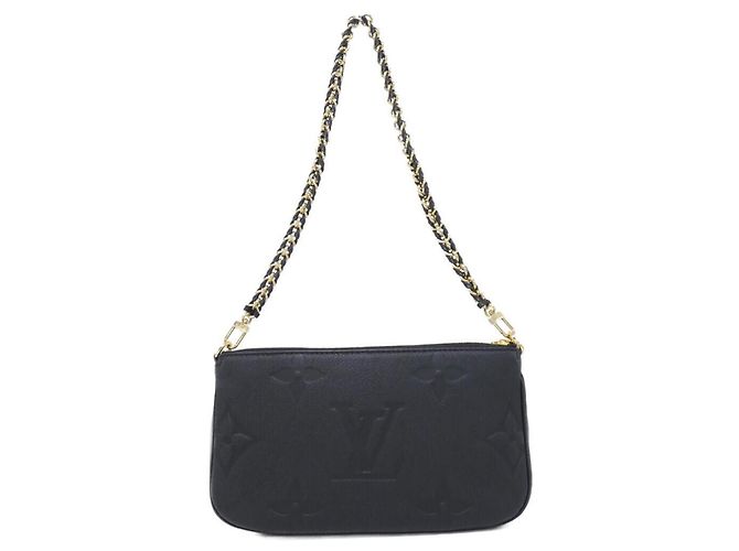 Louis Vuitton Monogram Empreinte Multi Pochette Accessoires Preto - vista 2