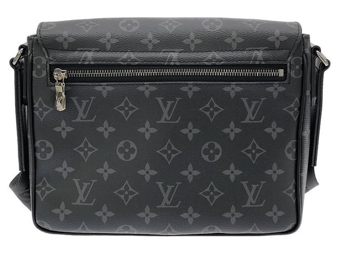 Louis Vuitton Monogram Eclipse District PM Schultertasche Schwarz - Ansicht 2
