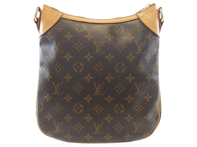 Louis Vuitton Monogram Odeon PM Shoulder Bag Brown - view 2
