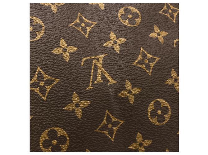Borsa Boston Louis Vuitton Monogram Keepall 60cm Marrone - vista 6
