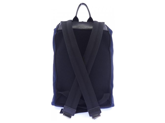 Sac à dos Christian Dior Dior Noir Bleu Marine - vue 3