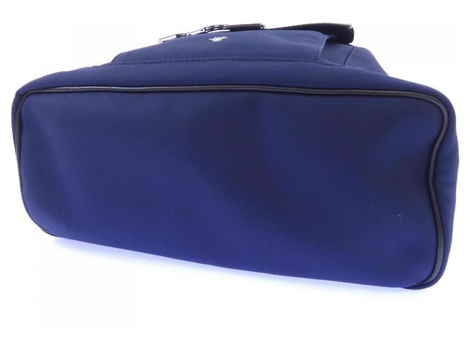 Sac à dos Christian Dior Dior Noir Bleu Marine - vue 4