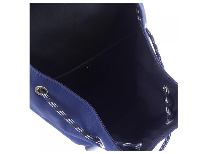 Sac à dos Christian Dior Dior Noir Bleu Marine - vue 6