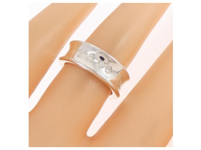 Autre Marque Anello a Fascia Tiffany 1837 in Argento - vista 5