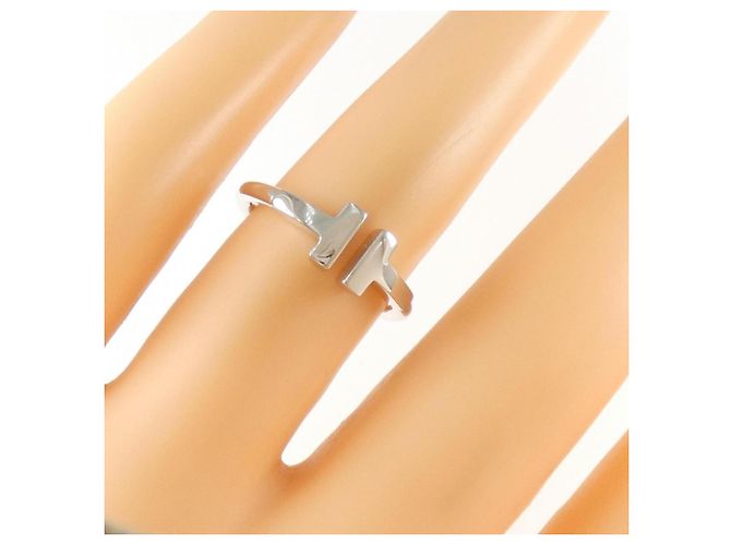 Autre Marque Anello Tiffany T Wire Band Ring - vista 5