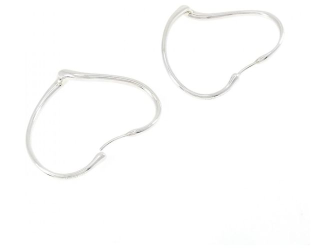 Autre Marque Pendientes de aro Tiffany Open Heart - vista 3