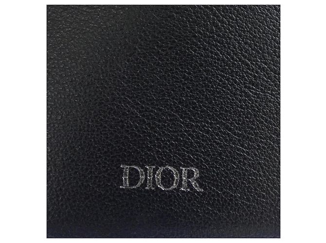 Christian Dior Visitenkartenetui Schwarz Beige - Ansicht 3