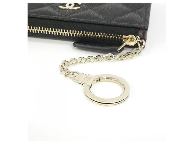 Chanel Timeless Classic Line Coin & Key Case Black - view 4