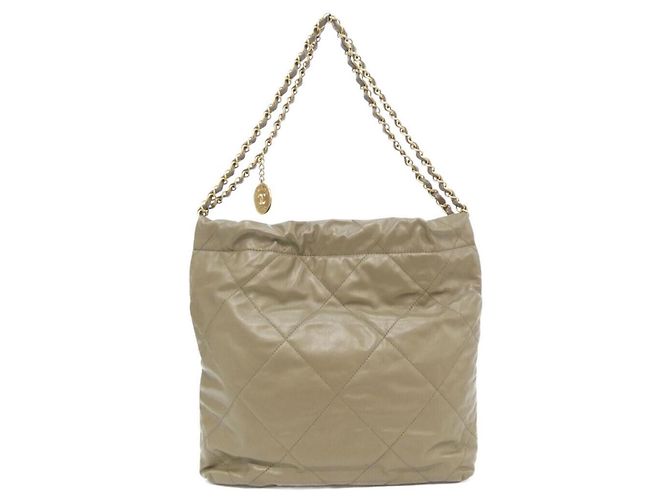 Chanel 22 Line Small AS3260 Schultertasche Khaki - Ansicht 2