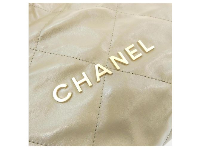 Chanel 22 Line Small AS3260 Schultertasche Khaki - Ansicht 4