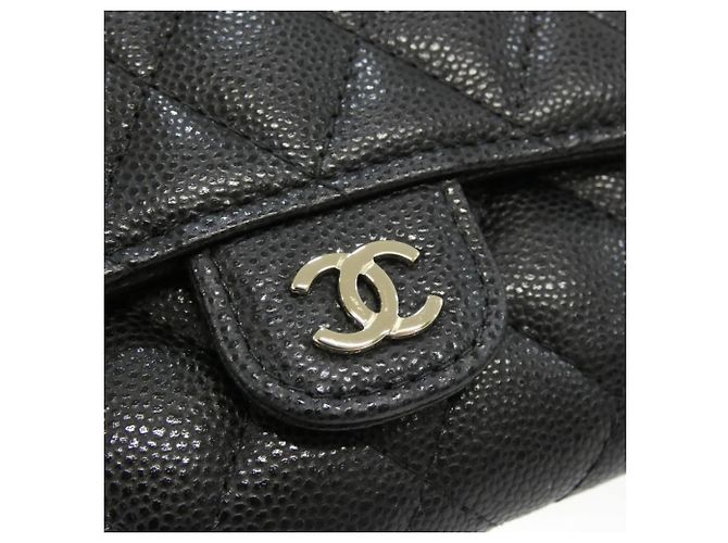 Chanel Timeless Classic Line AP0229 Wallet Black Dark red - view 3