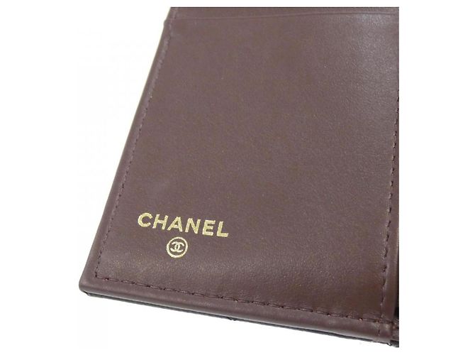 Chanel Timeless Classic Line AP0229 Wallet Black Dark red - view 5