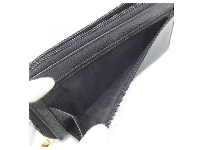 Cartera larga Chanel Timeless CC Line 13228 Negro - vista 10