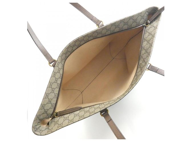 Bolsa Gucci Ophidia Marrom Bege - vista 6