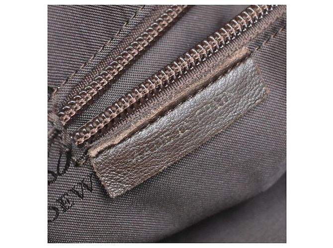 Loewe Anagram Leather Bege - vista 6