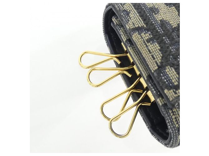 Christian Dior DIOR OBLIQUE Schlüsseletui Blau - Ansicht 2