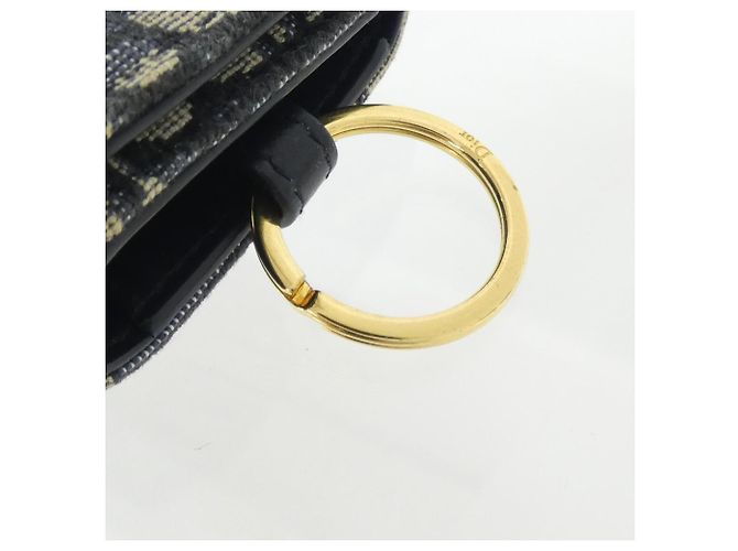 Christian Dior DIOR OBLIQUE Schlüsseletui Blau - Ansicht 3