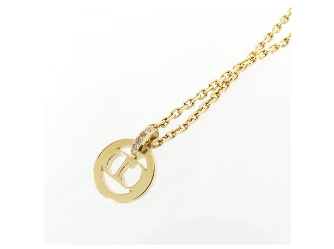 Christian Dior Claire Di Lune Halskette Pink Golden - Ansicht 3