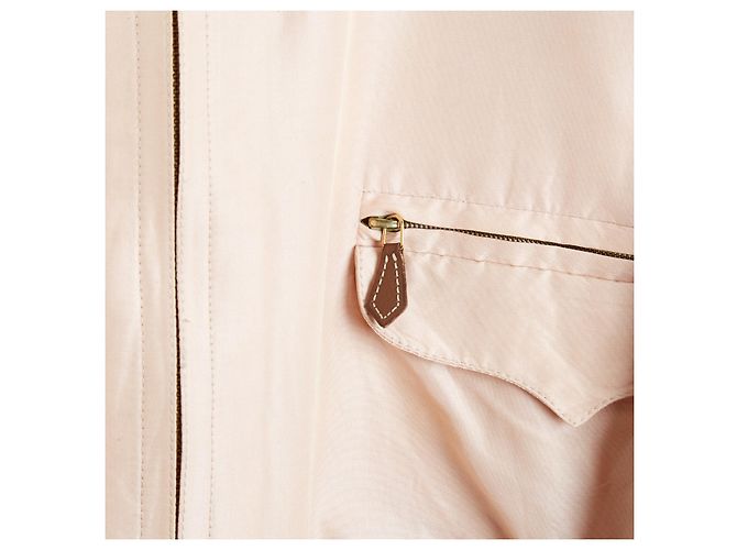 Hermès Reversible Bomberjacke aus Seidentwill - Minéraux Motiv Pink Mehrfarben - Ansicht 10