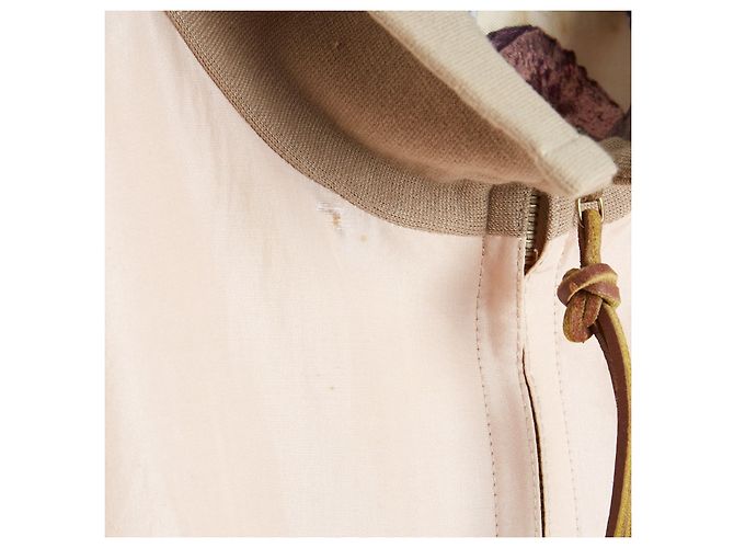 Hermès Reversible Bomberjacke aus Seidentwill - Minéraux Motiv Pink Mehrfarben - Ansicht 11