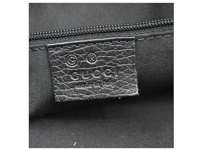 Bolso de hombro Gucci de lona Negro - vista 6