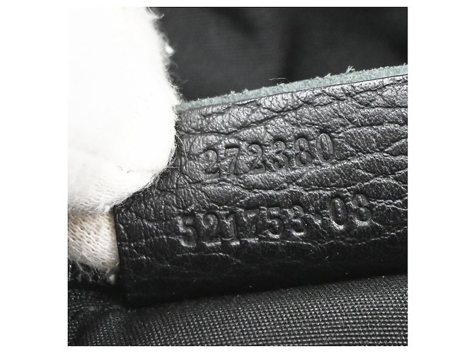 Bolso de hombro Gucci de lona Negro - vista 7