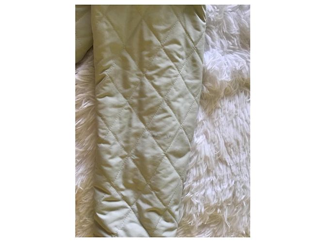 Hermès Wendbare Steppjacke Schwarz Beige - Ansicht 11