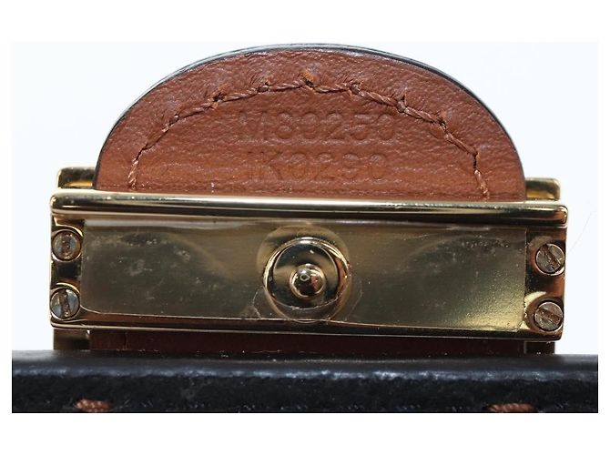 Louis Vuitton Dauphine Reverse Monogram Canvas Micro Marron - vue 7