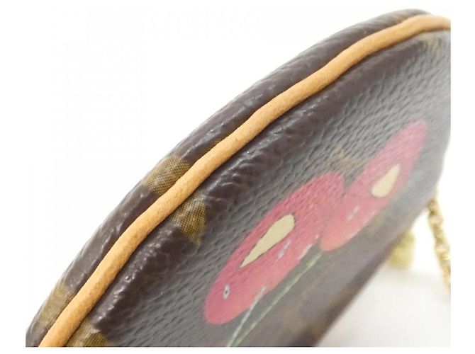 Monedero Louis Vuitton Monogram Cherry Castaño - vista 3