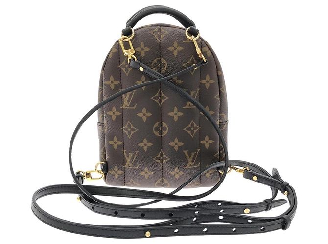 Louis Vuitton Monogram Palm Springs Backpack MINI M44873 Marron - vue 2