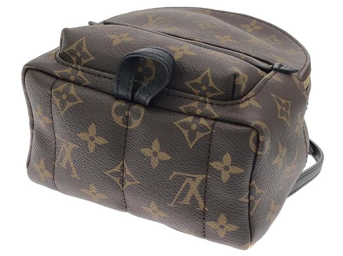 Louis Vuitton Monogram Palm Springs Backpack MINI M44873 Marron - vue 3