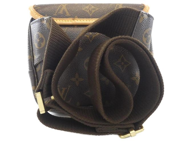 Bumbag Sac banane Louis Vuitton Monogram Bosphore M40108 Sac à bandoulière Marron - vue 2
