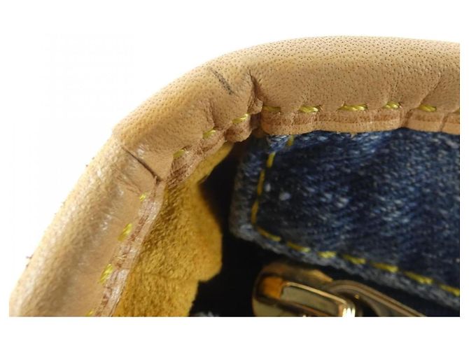 Bolso Louis Vuitton Monogram Denim Neo Cabby MM Azul - vista 6