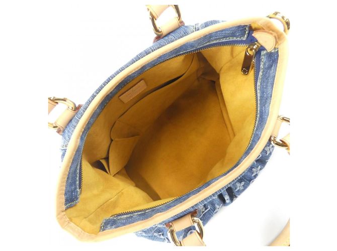 Bolso Louis Vuitton Monogram Denim Neo Cabby MM Azul - vista 9