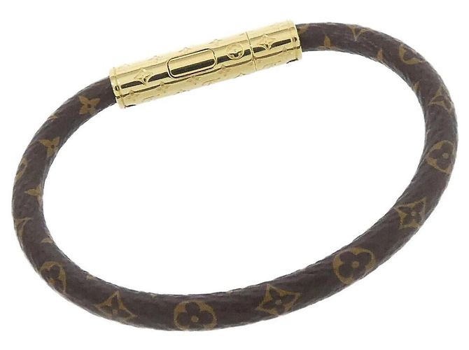 Bracciale con Charms Monogram Louis Vuitton Marrone - vista 2