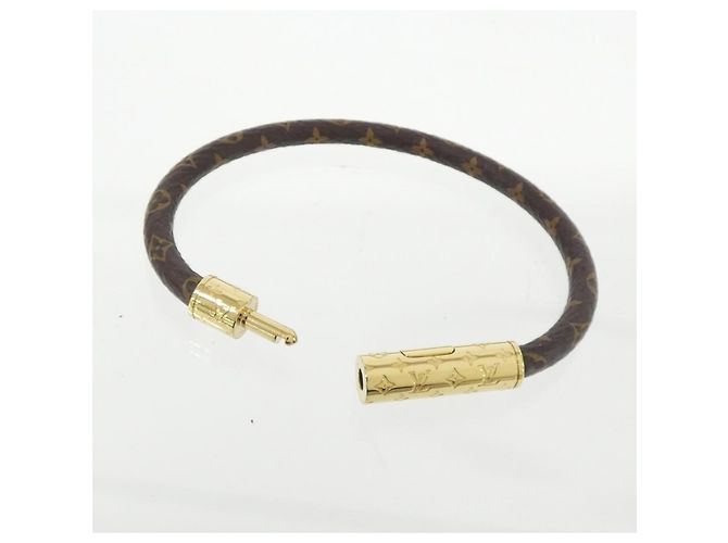 Bracciale con Charms Monogram Louis Vuitton Marrone - vista 3