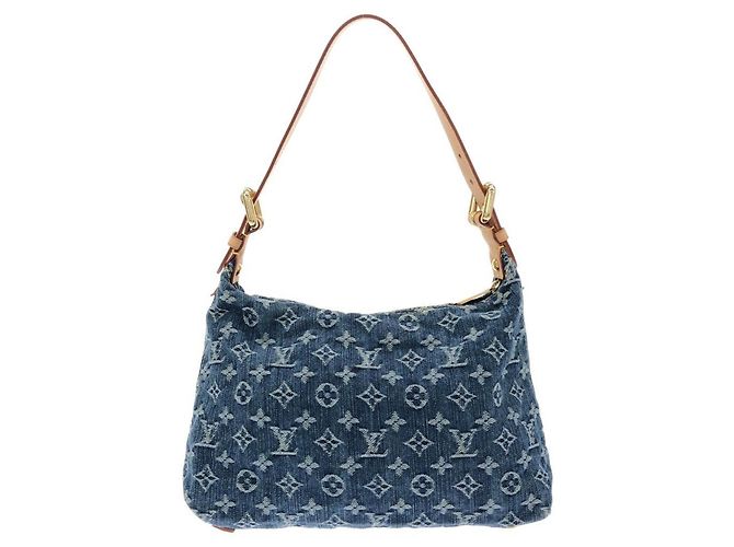 Louis Vuitton Monogram Denim Baggy PM M95049 Schultertasche Blau - Ansicht 2