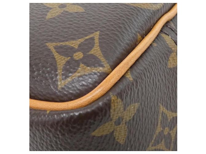 Bolsa de mão de cosméticos Louis Vuitton Monogram Bowling Marrom - vista 3