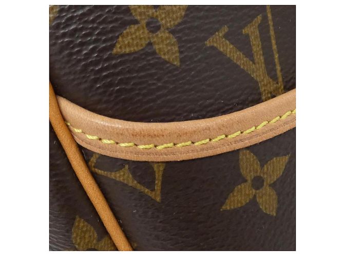 Bolsa de mão de cosméticos Louis Vuitton Monogram Bowling Marrom - vista 4