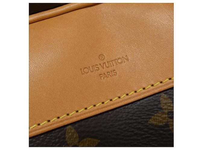 Bolsa de mão de cosméticos Louis Vuitton Monogram Bowling Marrom - vista 5