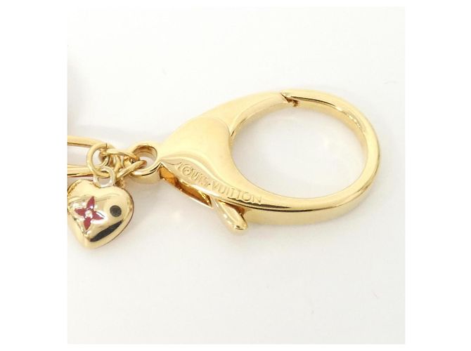 Louis Vuitton Bijou Sac Coeur M65758 Keyring Rosso D'oro - vista 3
